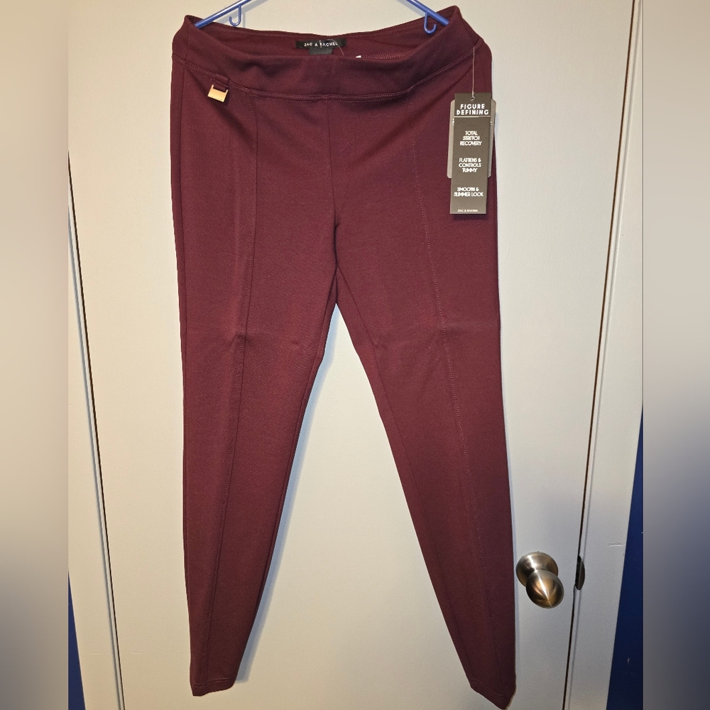 Dark red dress pants